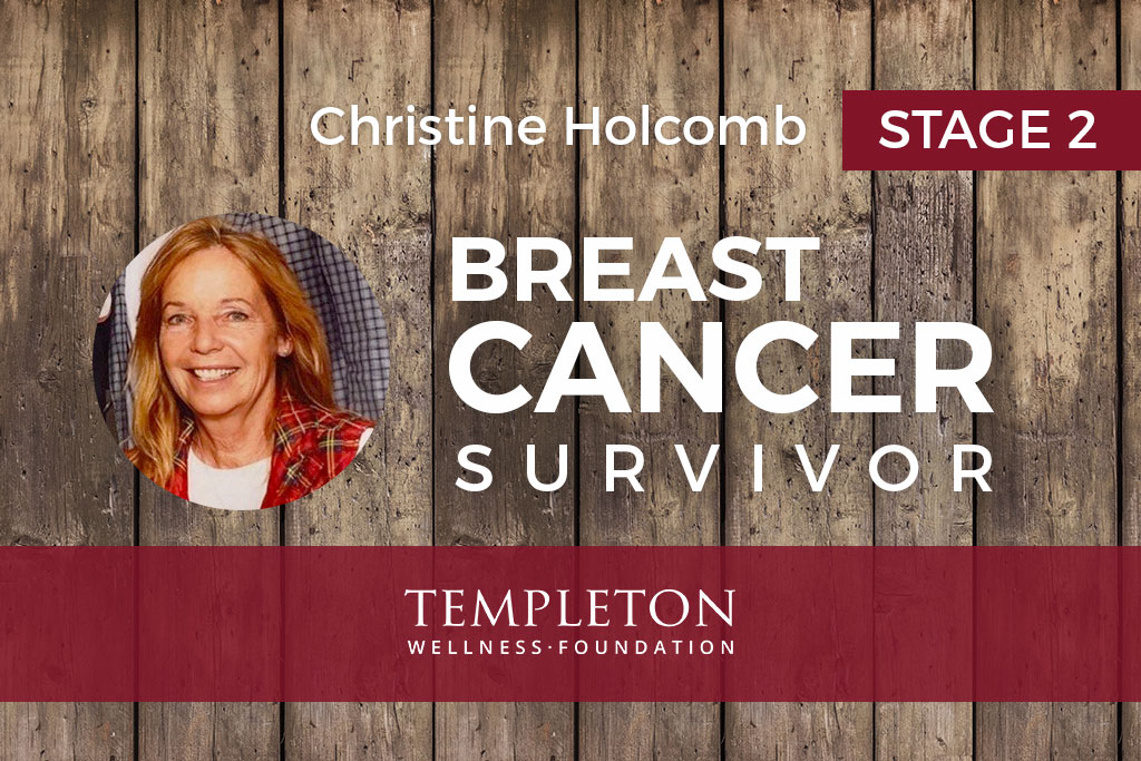 Stage 2 Breast Cancer Survivor, Christine Holcomb
