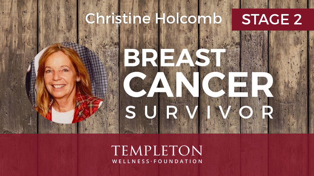 Stage 2 Breast Cancer Survivor, Christine Holcomb