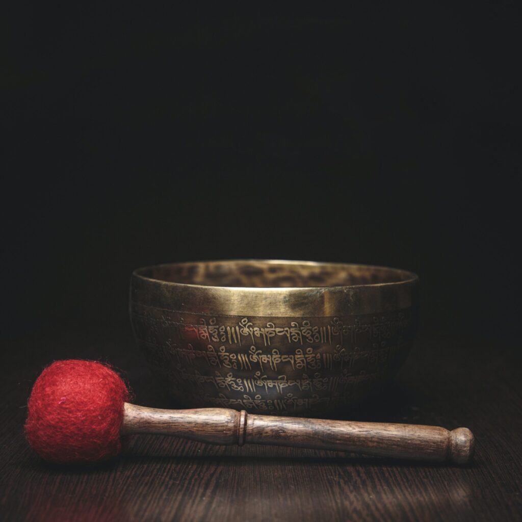 Singing bowl sound therapy