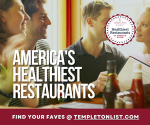 Find America's Healthiest Restaurants, Wherever Your Are with TempletonList.com