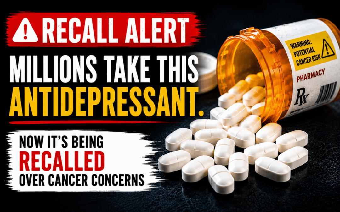 Antidepressant Recall Issued After Potential Carcinogen Detected in Medication