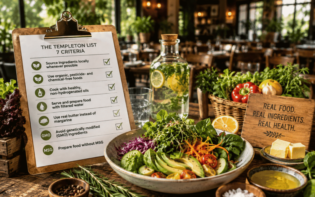 How We Find the Healthiest Restaurants for The Templeton List