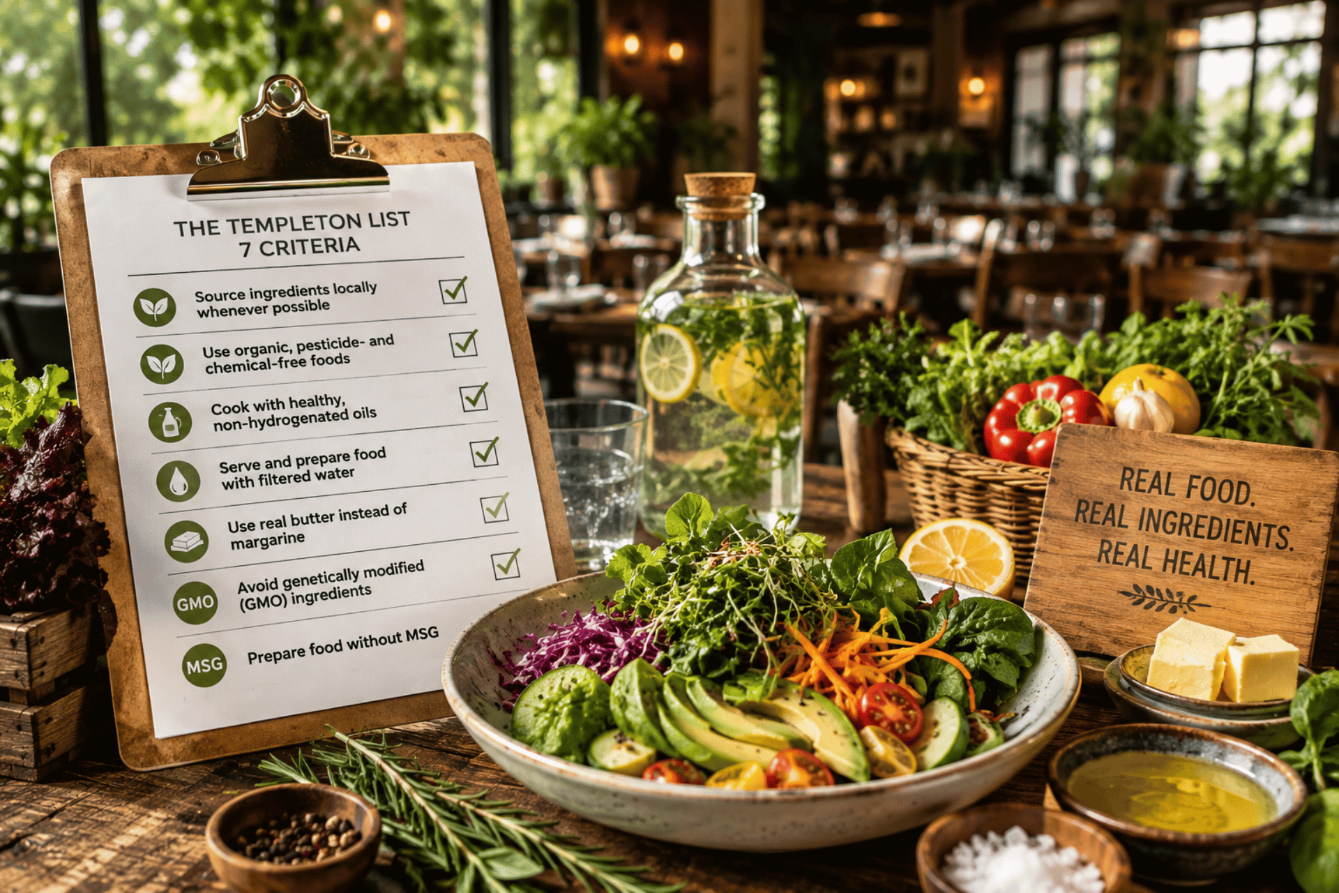 How We Find The Healthiest Restaurants for The Templeton List