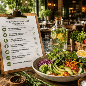 How We Find The Healthiest Restaurants for The Templeton List